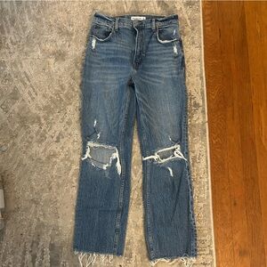 Abercrombie & Fitch 90s Straight Ultra High Rise Jeans